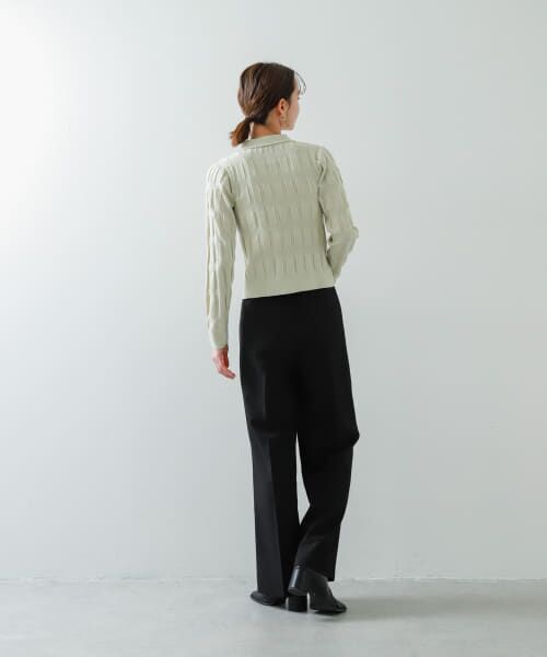 SENSE OF PLACE by URBAN RESEARCH / センスオブプレイス バイ アーバンリサーチ その他パンツ | 『セットアップ対応』 センタープレスストレートパンツ | 詳細28