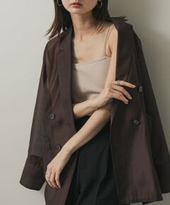 URBAN RESEARCH　キャミソール MADE IN JAPAN』 アセテートカップ付きショート丈キャミソール