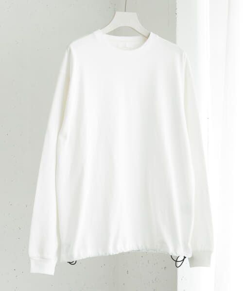 SENSE OF PLACE by URBAN RESEARCH/センスオブプレイス バイ アーバンリサーチ 『ユニセックス』アソートドローコードロングスリーブTシャツ WHITE L SENSE OF PLACE by URBAN RESEARCH/センスオブプレイス バイ アーバンリサーチ 『ユニセックス』アソートドローコードロングスリーブTシャツ WHITE L