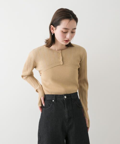 ☆R62104S☆ ANAYI ニットセーター ニット|トップス|商品一覧｜ANAYI OFFICIAL ONLINE STORE