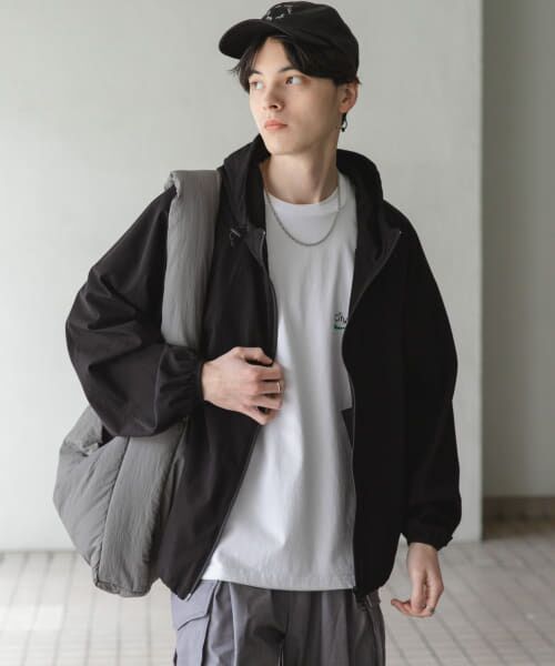 SENSE OF PLACE by URBAN RESEARCH/センスオブプレイス バイ アーバンリサーチ 『ユニセックス』ライトフーディージップパーカー BLACK M SENSE OF PLACE by URBAN RESEARCH/センスオブプレイス バイ アーバンリサーチ 『ユニセックス』ライトフーディージップパーカー BLACK M