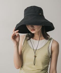 JeanPaulGAULTIER 麦わら帽子 パナマハット コサージュ付き