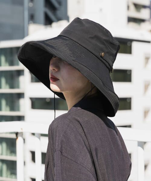 SENSE OF PLACE by URBAN RESEARCH/センスオブプレイス バイ アーバンリサーチ 『UVカット』ヒガサハット BLACK one SENSE OF PLACE by URBAN RESEARCH/センスオブプレイス バイ アーバンリサーチ 『UVカット』ヒガサハット BLACK one