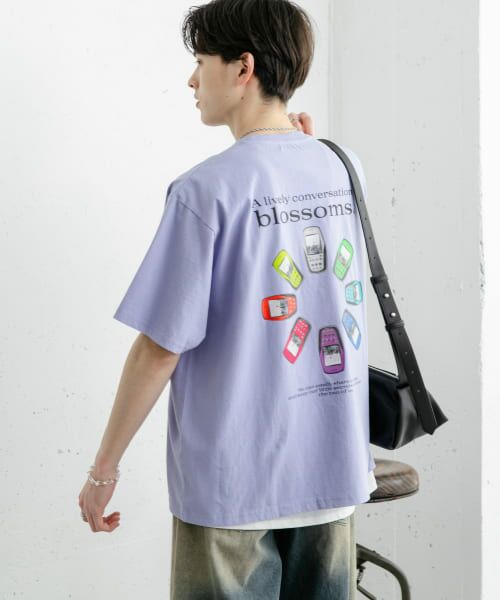 SENSE OF PLACE by URBAN RESEARCH/センスオブプレイス バイ アーバンリサーチ DEVICE ショートスリーブプリント Tシャツ A PURPLE M SENSE OF PLACE by URBAN RESEARCH/センスオブプレイス バイ アーバンリサーチ DEVICE ショートスリーブプリント Tシャツ A PURPLE M