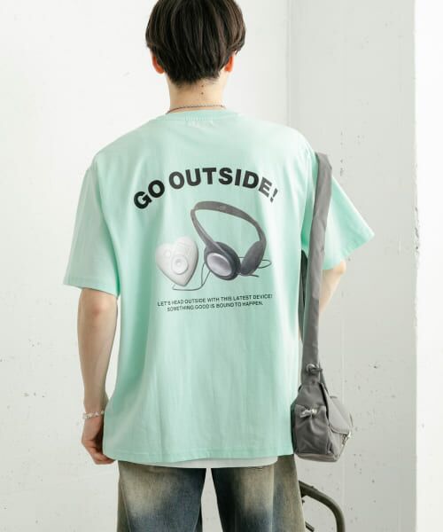 SENSE OF PLACE by URBAN RESEARCH/センスオブプレイス バイ アーバンリサーチ DEVICE ショートスリーブプリント Tシャツ B MINT M SENSE OF PLACE by URBAN RESEARCH/センスオブプレイス バイ アーバンリサーチ DEVICE ショートスリーブプリント Tシャツ B MINT M