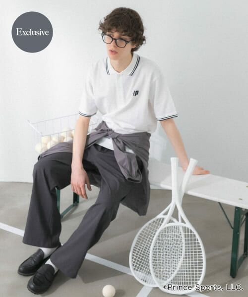 SENSE OF PLACE by URBAN RESEARCH/センスオブプレイス バイ アーバンリサーチ 『別注』prince ポロシャツ WHITE L SENSE OF PLACE by URBAN RESEARCH/センスオブプレイス バイ アーバンリサーチ 『別注』prince ポロシャツ WHITE L