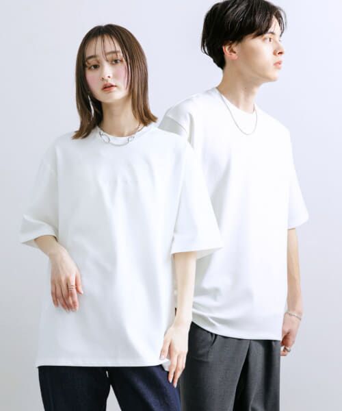 SENSE OF PLACE by URBAN RESEARCH/センスオブプレイス バイ アーバンリサーチ シシュウポンチショートスリーブTシャツ WHT×WHT M SENSE OF PLACE by URBAN RESEARCH/センスオブプレイス バイ アーバンリサーチ シシュウポンチショートスリーブTシャツ WHT×WHT M