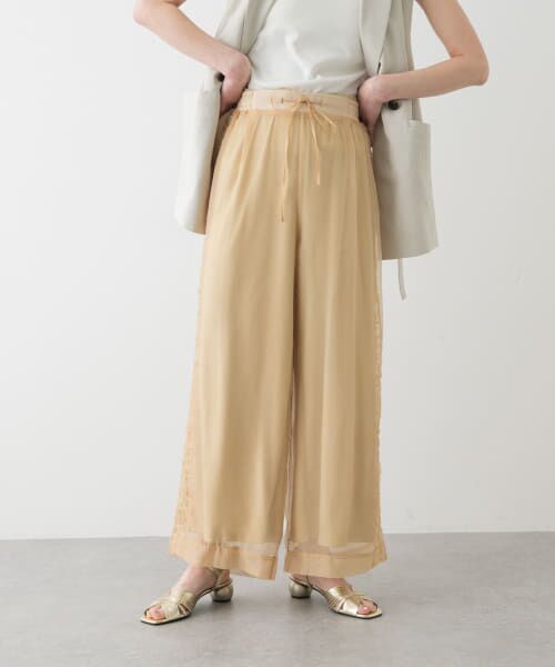 SENSE OF PLACE by URBAN RESEARCH/センスオブプレイス バイ アーバンリサーチ シアーパンツ BEIGE one SENSE OF PLACE by URBAN RESEARCH/センスオブプレイス バイ アーバンリサーチ シアーパンツ BEIGE one