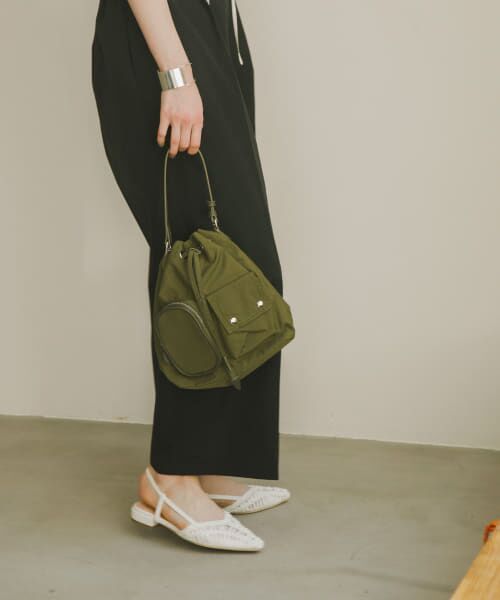 SENSE OF PLACE by URBAN RESEARCH/センスオブプレイス バイ アーバンリサーチ 撥水2WAYマルチポケットナイロンバッグ KHAKI one SENSE OF PLACE by URBAN RESEARCH/センスオブプレイス バイ アーバンリサーチ 撥水2WAYマルチポケットナイロンバッグ KHAKI one