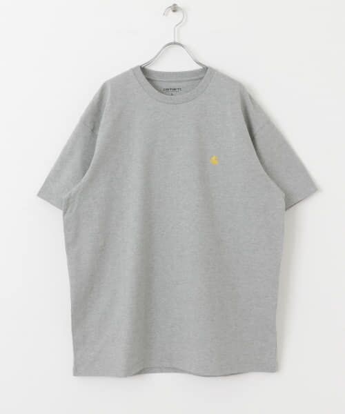 SENSE OF PLACE by URBAN RESEARCH/センスオブプレイス バイ アーバンリサーチ carhartt SHORT-SLEEVE CHASE T-SHIRTS GRY×GLD L SENSE OF PLACE by URBAN RESEARCH/センスオブプレイス バイ アーバンリサーチ carhartt SHORT-SLEEVE CHASE T-SHIRTS GRY×GLD L