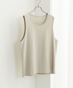 THE RERACS ベージュ タンクトップ メンズ タンクトップ（条件：ベージュ系、在庫無し含む