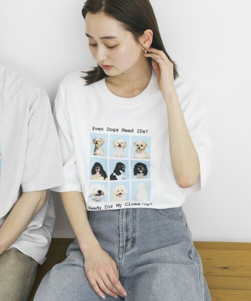 SENSE OF PLACE by URBAN RESEARCH/センスオブプレイス バイ アーバンリサーチ Dog graphic Short-Sleeve T-shirts WHITE L SENSE OF PLACE by URBAN RESEARCH/センスオブプレイス バイ アーバンリサーチ Dog graphic Short-Sleeve T-shirts WHITE L