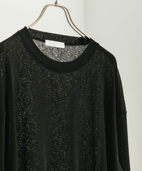SENSE OF PLACE by URBAN RESEARCH/センスオブプレイス バイ アーバンリサーチ アソートシアーロングTシャツ BLACK M SENSE OF PLACE by URBAN RESEARCH/センスオブプレイス バイ アーバンリサーチ アソートシアーロングTシャツ BLACK M
