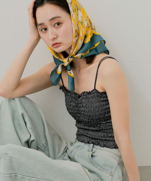 SENSE OF PLACE by URBAN RESEARCH/センスオブプレイス バイ アーバンリサーチ ラメシャーリングカップツキキャミソール NAVY one SENSE OF PLACE by URBAN RESEARCH/センスオブプレイス バイ アーバンリサーチ ラメシャーリングカップツキキャミソール NAVY one