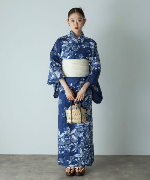 SENSE OF PLACE by URBAN RESEARCH 浴衣2点セット 浴衣2点セットA(変織紅梅)（浴衣）｜SENSE OF PLACE by URBAN