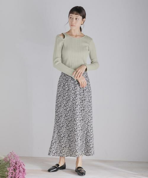 SENSE OF PLACE by URBAN RESEARCH / センスオブプレイス バイ アーバンリサーチ Tシャツ | アシメネックコンパクトトップ | 詳細1