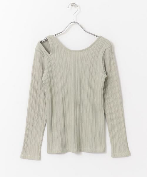 SENSE OF PLACE by URBAN RESEARCH / センスオブプレイス バイ アーバンリサーチ Tシャツ | アシメネックコンパクトトップ | 詳細5