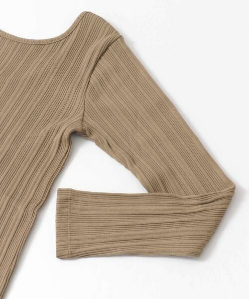 SENSE OF PLACE by URBAN RESEARCH / センスオブプレイス バイ アーバンリサーチ Tシャツ | アシメネックコンパクトトップ | 詳細11