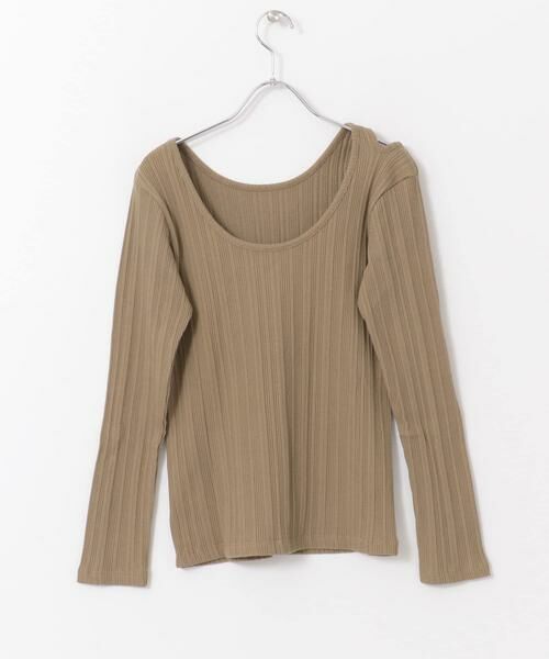 SENSE OF PLACE by URBAN RESEARCH / センスオブプレイス バイ アーバンリサーチ Tシャツ | アシメネックコンパクトトップ | 詳細13