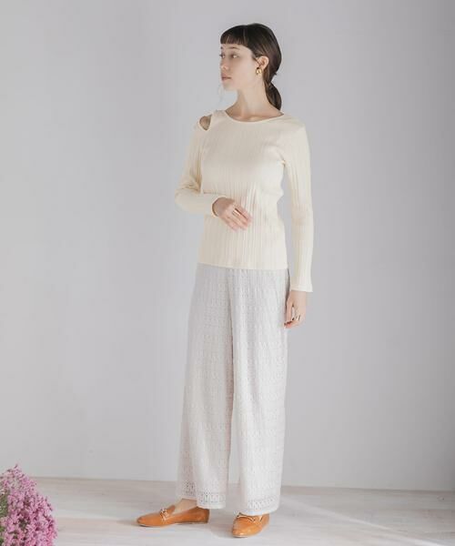 SENSE OF PLACE by URBAN RESEARCH / センスオブプレイス バイ アーバンリサーチ Tシャツ | アシメネックコンパクトトップ | 詳細16