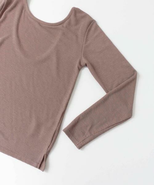 SENSE OF PLACE by URBAN RESEARCH / センスオブプレイス バイ アーバンリサーチ Tシャツ | バックオープンコンパクトトップ | 詳細10