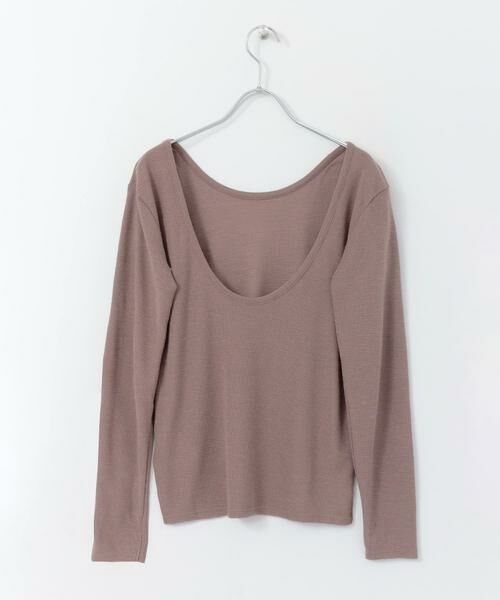 SENSE OF PLACE by URBAN RESEARCH / センスオブプレイス バイ アーバンリサーチ Tシャツ | バックオープンコンパクトトップ | 詳細11