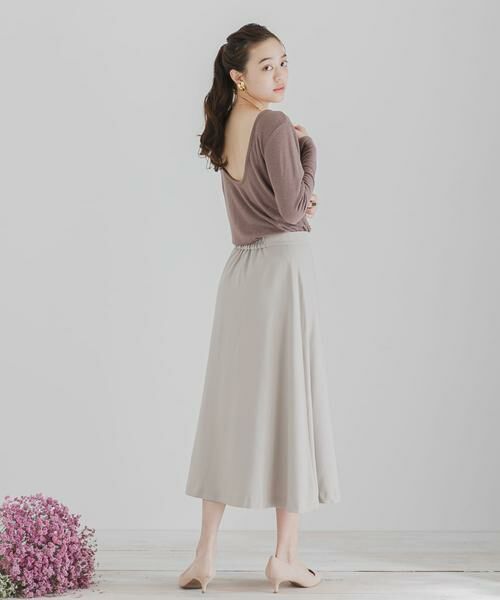 SENSE OF PLACE by URBAN RESEARCH / センスオブプレイス バイ アーバンリサーチ Tシャツ | バックオープンコンパクトトップ | 詳細4