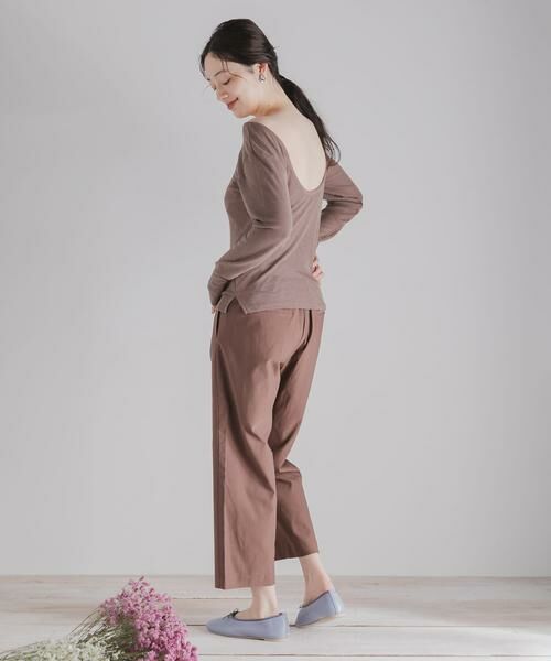 SENSE OF PLACE by URBAN RESEARCH / センスオブプレイス バイ アーバンリサーチ Tシャツ | バックオープンコンパクトトップ | 詳細7