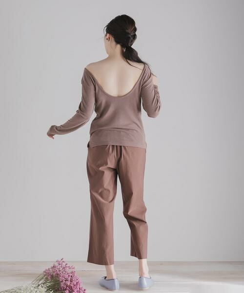 SENSE OF PLACE by URBAN RESEARCH / センスオブプレイス バイ アーバンリサーチ Tシャツ | バックオープンコンパクトトップ | 詳細8