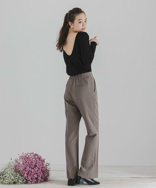 SENSE OF PLACE by URBAN RESEARCH / センスオブプレイス バイ アーバンリサーチ Tシャツ | バックオープンコンパクトトップ | 詳細15