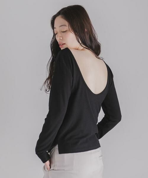 SENSE OF PLACE by URBAN RESEARCH / センスオブプレイス バイ アーバンリサーチ Tシャツ | バックオープンコンパクトトップ | 詳細16