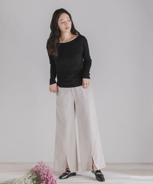 SENSE OF PLACE by URBAN RESEARCH / センスオブプレイス バイ アーバンリサーチ Tシャツ | バックオープンコンパクトトップ | 詳細18