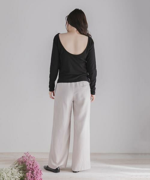 SENSE OF PLACE by URBAN RESEARCH / センスオブプレイス バイ アーバンリサーチ Tシャツ | バックオープンコンパクトトップ | 詳細20