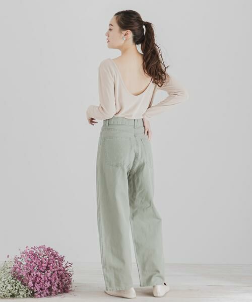 SENSE OF PLACE by URBAN RESEARCH / センスオブプレイス バイ アーバンリサーチ Tシャツ | バックオープンコンパクトトップ | 詳細27