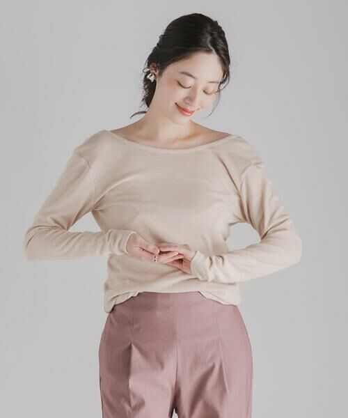 SENSE OF PLACE by URBAN RESEARCH / センスオブプレイス バイ アーバンリサーチ Tシャツ | バックオープンコンパクトトップ | 詳細28