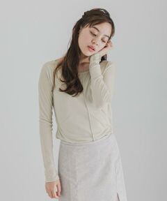 SENSE OF PLACE by URBAN RESEARCH / センスオブプレイス バイ アーバンリサーチ Tシャツ | ボートネックシアーカットトップ