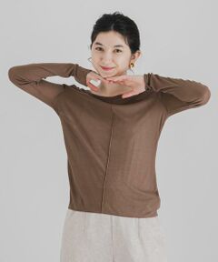 SENSE OF PLACE by URBAN RESEARCH / センスオブプレイス バイ アーバンリサーチ Tシャツ | ボートネックシアーカットトップ