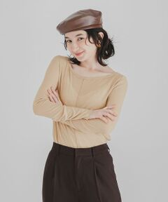 SENSE OF PLACE by URBAN RESEARCH / センスオブプレイス バイ アーバンリサーチ Tシャツ | ボートネックシアーカットトップ