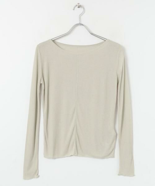 SENSE OF PLACE by URBAN RESEARCH / センスオブプレイス バイ アーバンリサーチ Tシャツ | ボートネックシアーカットトップ | 詳細5