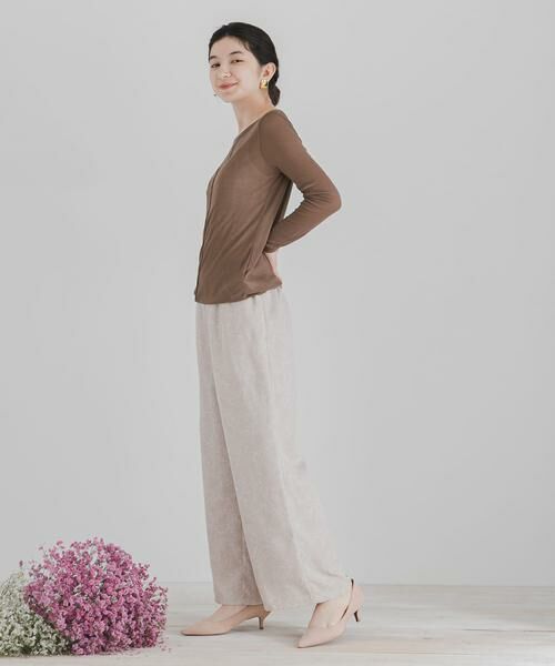 SENSE OF PLACE by URBAN RESEARCH / センスオブプレイス バイ アーバンリサーチ Tシャツ | ボートネックシアーカットトップ | 詳細9