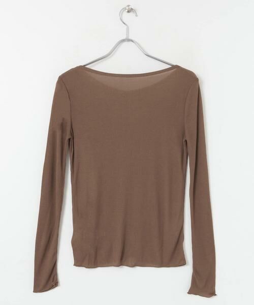 SENSE OF PLACE by URBAN RESEARCH / センスオブプレイス バイ アーバンリサーチ Tシャツ | ボートネックシアーカットトップ | 詳細15