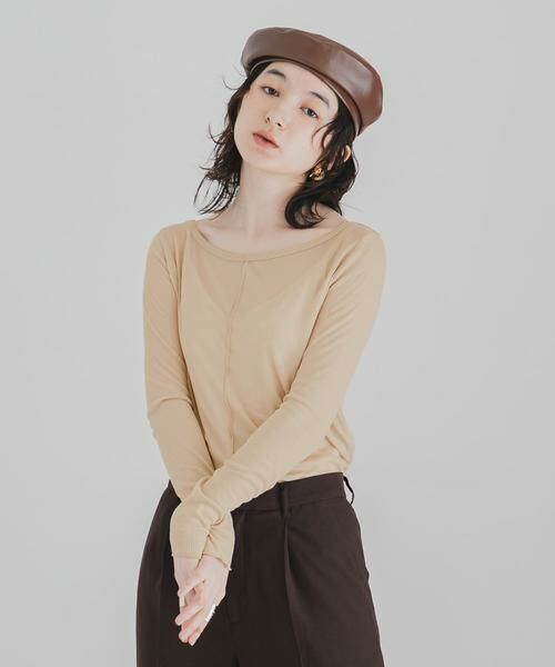 SENSE OF PLACE by URBAN RESEARCH / センスオブプレイス バイ アーバンリサーチ Tシャツ | ボートネックシアーカットトップ | 詳細17