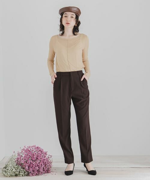 SENSE OF PLACE by URBAN RESEARCH / センスオブプレイス バイ アーバンリサーチ Tシャツ | ボートネックシアーカットトップ | 詳細18