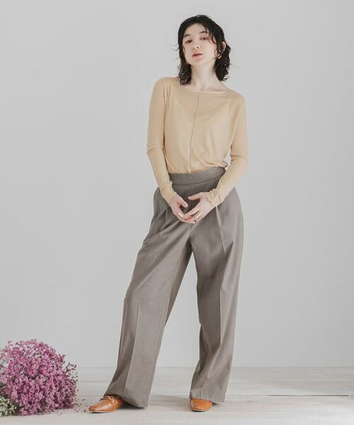 SENSE OF PLACE by URBAN RESEARCH / センスオブプレイス バイ アーバンリサーチ Tシャツ | ボートネックシアーカットトップ | 詳細21