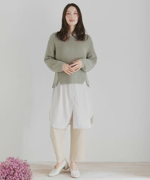 SENSE OF PLACE by URBAN RESEARCH / センスオブプレイス バイ アーバンリサーチ ニット・セーター | バックオープンルーズセーター | 詳細3