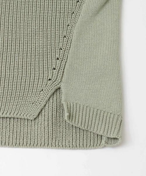 SENSE OF PLACE by URBAN RESEARCH / センスオブプレイス バイ アーバンリサーチ ニット・セーター | バックオープンルーズセーター | 詳細9