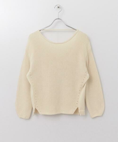 SENSE OF PLACE by URBAN RESEARCH / センスオブプレイス バイ アーバンリサーチ ニット・セーター | バックオープンルーズセーター | 詳細29