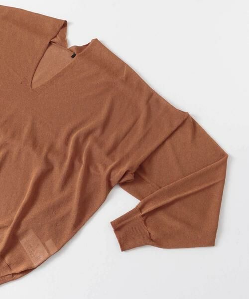 SENSE OF PLACE by URBAN RESEARCH / センスオブプレイス バイ アーバンリサーチ ニット・セーター | Vネックルーズシアーセーター | 詳細5