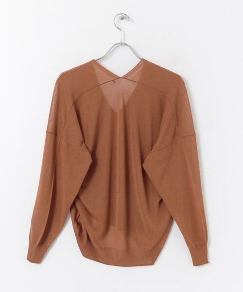 SENSE OF PLACE by URBAN RESEARCH / センスオブプレイス バイ アーバンリサーチ ニット・セーター | Vネックルーズシアーセーター | 詳細6
