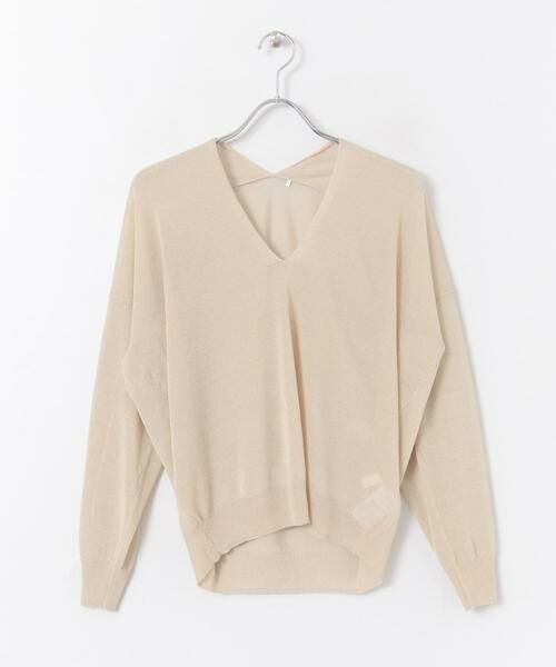 SENSE OF PLACE by URBAN RESEARCH / センスオブプレイス バイ アーバンリサーチ ニット・セーター | Vネックルーズシアーセーター | 詳細17